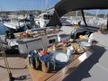 ON Y VA - Beneteau 56,alfresco dining area ON Y VA - Beneteau 56,alfresco dining area