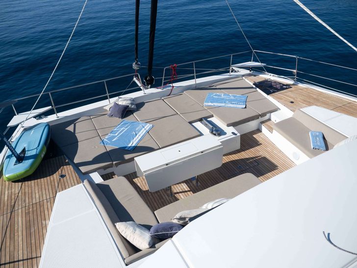 MIM OCEAN 2 Bali 5.4 - foredeck top shot MIM OCEAN 2 Bali 5.4 - foredeck top shot