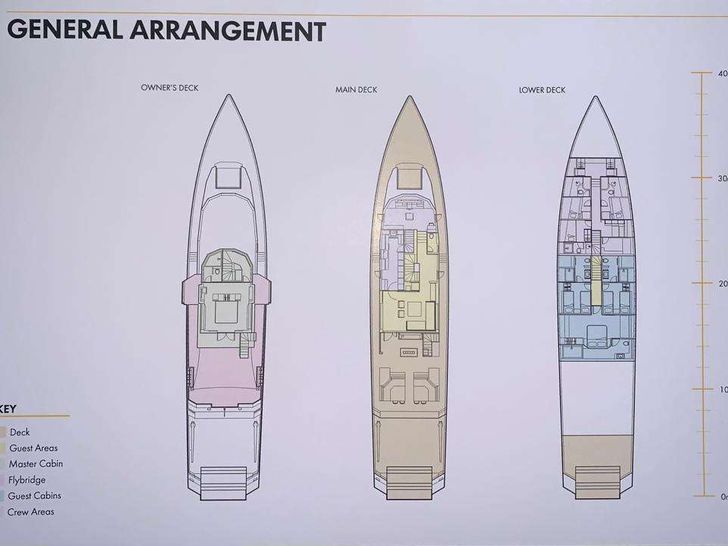 SO'MAR - Tansu 37 m,motor yacht layout