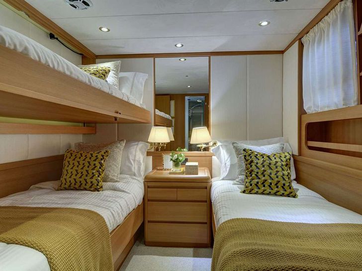 KARMA - Picchiotti 98 ft.,twin cabin 1 with Pullman KARMA - Picchiotti 98 ft.,twin cabin 1 with Pullman