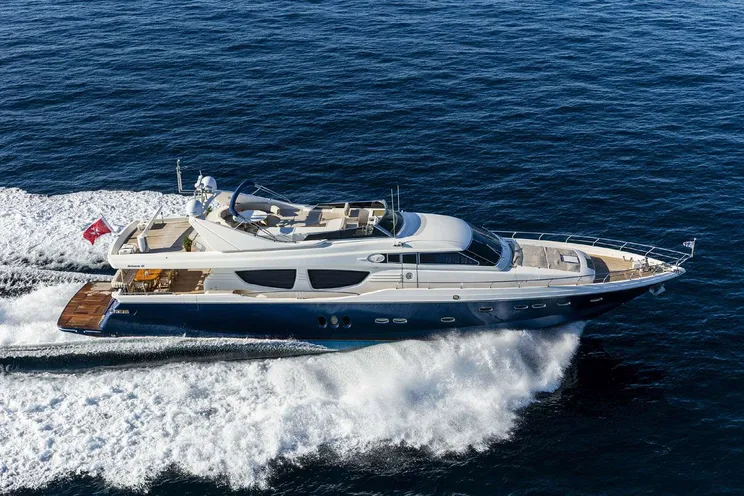 Charter Yacht MYTHOS G - Posilippo Technema 85 - 4 Cabins - Athens - Santorini - Greece
