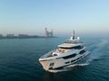 OLIVIA - Gulf Craft Majesty 121,cruising bow view