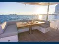 MILAMO - Sunseeker 76,aft deck seating