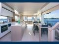 MILAMO - Sunseeker 76,indoor dining area and galley
