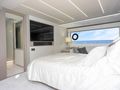MILAMO Sunseeker 76 - master cabin bed MILAMO Sunseeker 76 - master cabin bed