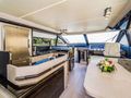 MY KARAT II - Azimut 66,galley and dining area