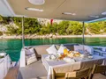 MY KARAT II - Azimut 66,aft alfresco lounge MY KARAT II - Azimut 66,aft alfresco lounge