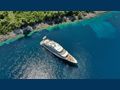 ANTHEA - Custom Yacht 52m,aerial view anchored