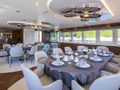ANTHEA - Custom Yacht 52m,dining area ANTHEA - Custom Yacht 52m,dining area
