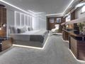 ANTHEA - Custom Yacht 52m,master cabin
