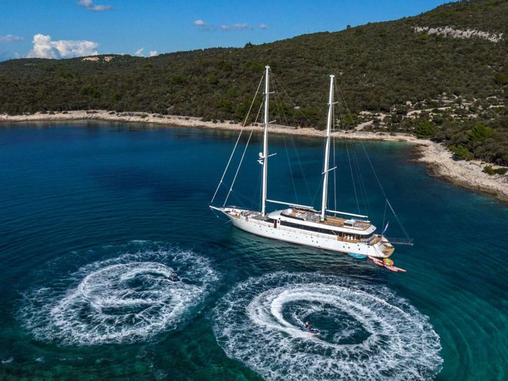 AURUM SKY - Custom Sailing Yacht 43m,main profile AURUM SKY - Custom Sailing Yacht 43m,main profile