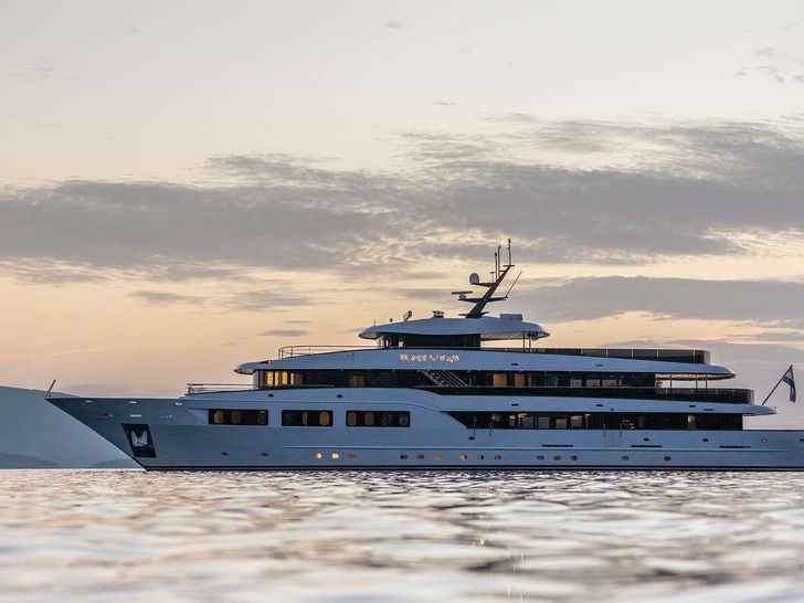 BLACK SWAN - Custom Yacht 50 m,main profile BLACK SWAN - Custom Yacht 50 m,main profile