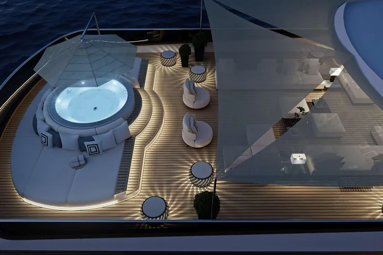 Charter Yacht BLACK SWAN - Custom Yacht 50 m - 10 Cabins - Split - Dubrovnik - Croatia