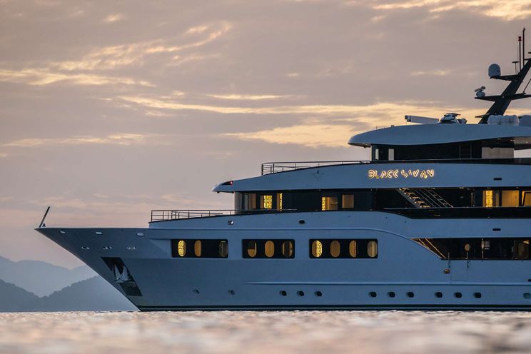 Charter Yacht BLACK SWAN - Custom Yacht 50 m - 10 Cabins - Split - Dubrovnik - Croatia