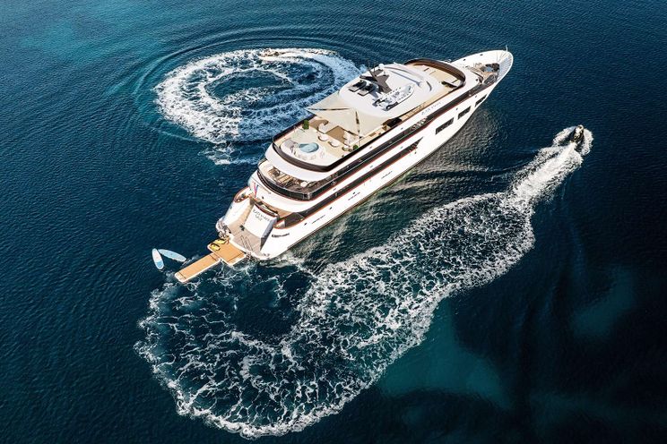 Charter Yacht BLACK SWAN - Custom Yacht 50 m - 10 Cabins - Split - Dubrovnik - Croatia