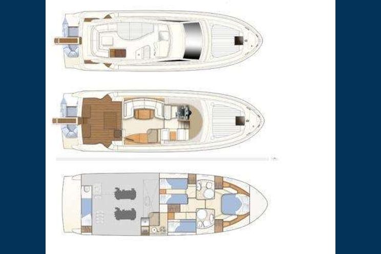 Layout for ARABELLA - Ferretti 460, motor yacht layout