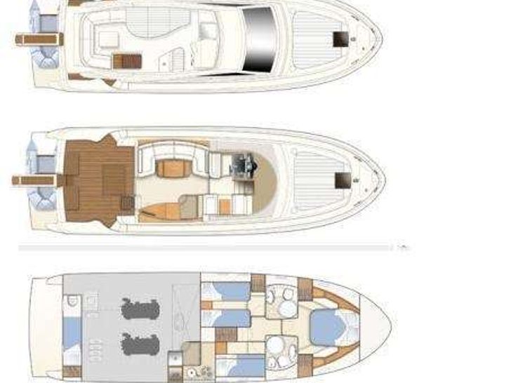 ARABELLA - Ferretti 460,motor yacht layout
