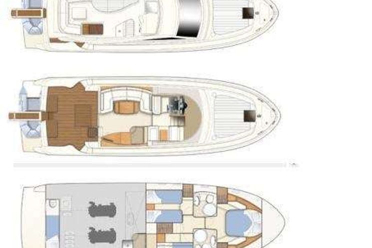 Layout for ARABELLA - Ferretti 460, motor yacht layout