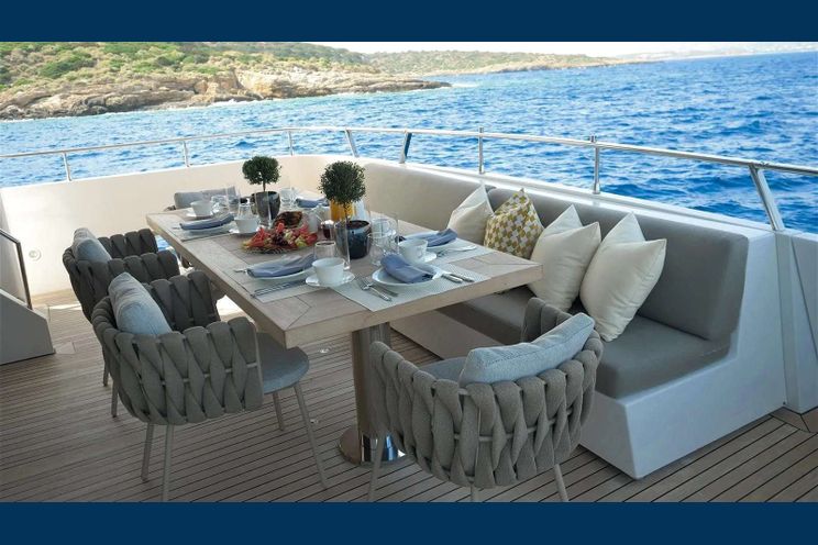 Charter Yacht MILGAUSS - Admiral 25m - 4 Cabins - Athens - Santorini - Greece