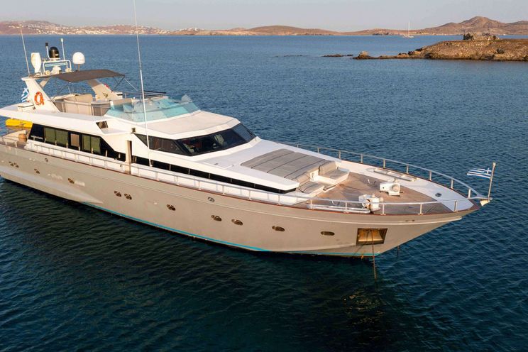 Charter Yacht SHIVA - Cantieri di Pisa 26m - 5 Cabins - Mykonos - Athens - Greece