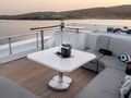 SHIVA - Cantieri di Pisa 26 m,flybridge seating area SHIVA - Cantieri di Pisa 26 m,flybridge seating area