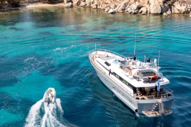 Charter Yacht SHIVA - Cantieri di Pisa 26m - 5 Cabins - Mykonos - Athens - Greece