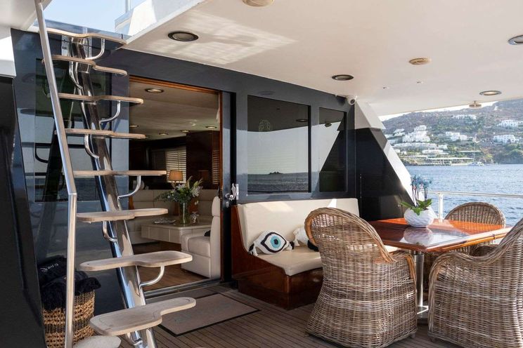 Charter Yacht SHIVA - Cantieri di Pisa 26m - 5 Cabins - Mykonos - Athens - Greece