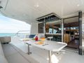 A YACHTA FUN Aquila 54 - Aft Al Fresco Dining Area A YACHTA FUN Aquila 54 - Aft Al Fresco Dining Area
