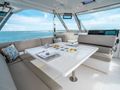 A YACHTA FUN Aquila 54 - Flybridge Dining Area A YACHTA FUN Aquila 54 - Flybridge Dining Area