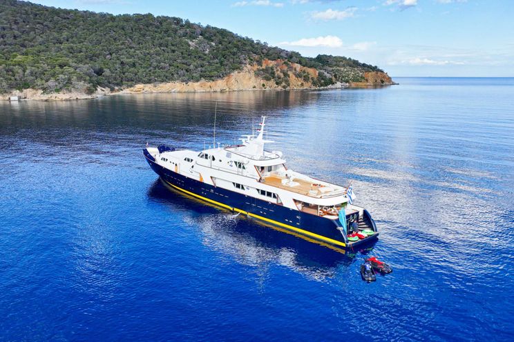 Charter Yacht SOMETHING COOL - CRN Ancona 45m - 7 Cabins - Athens - Mykonos - Paros - Cyclades - Greece