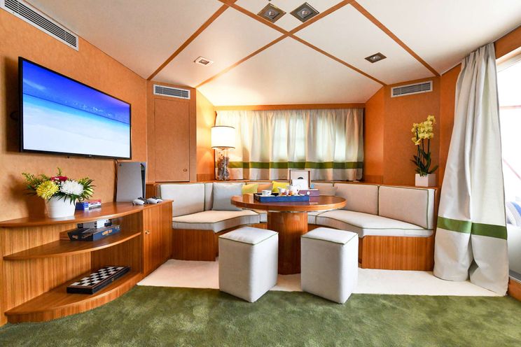 Charter Yacht SOMETHING COOL - CRN Ancona 45m - 7 Cabins - Athens - Mykonos - Paros - Cyclades - Greece