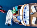 SOMETHING COOL CRN Ancona 45m - aerial aft shot SOMETHING COOL CRN Ancona 45m - aerial aft shot