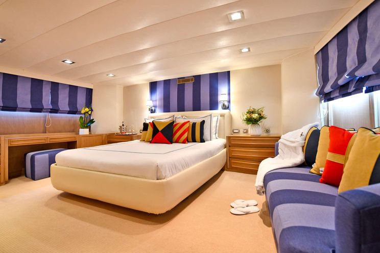 Charter Yacht SOMETHING COOL - CRN Ancona 45m - 7 Cabins - Athens - Mykonos - Paros - Cyclades - Greece