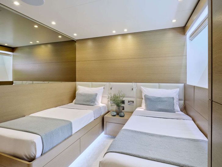 Sanlorenzo SD92 Crewed Motor Yacht FLOR Twin Stateroom II Sanlorenzo SD92 Crewed Motor Yacht FLOR Twin Stateroom II