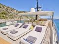 Sanlorenzo SD92 Crewed Motor Yacht FLOR Sun Deck Lounge Area Sanlorenzo SD92 Crewed Motor Yacht FLOR Sun Deck Lounge Area