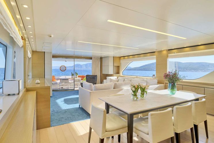 Charter Yacht FLOR - Sanlorenzo SD92 - 4 Cabins - Athens - Mykonos - Paros