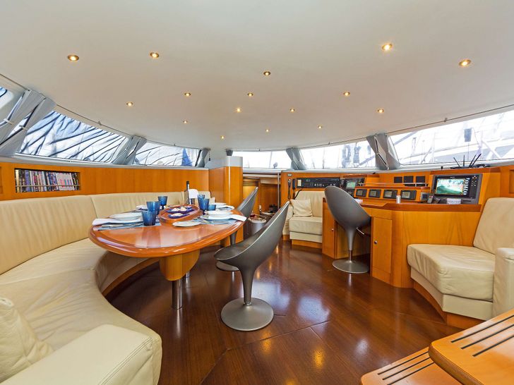 S/Y MELITI Garcia 26m - saloon S/Y MELITI Garcia 26m - saloon