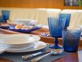 S/Y MELITI Garcia 26m - indoor dining set up S/Y MELITI Garcia 26m - indoor dining set up