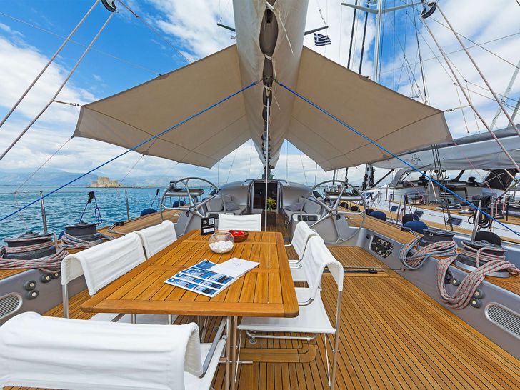 S/Y MELITI Garcia 26m - upper deck S/Y MELITI Garcia 26m - upper deck