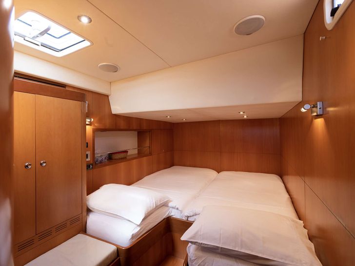 S/Y MELITI Garcia 26m - VIP cabin 1 S/Y MELITI Garcia 26m - VIP cabin 1