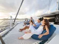 REACH Leopard 50 - foredeck net trampolines REACH Leopard 50 - foredeck net trampolines