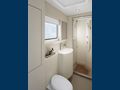 FLOR DE LUNA - Island Spirit 525,main cabin vanity unit and shower
