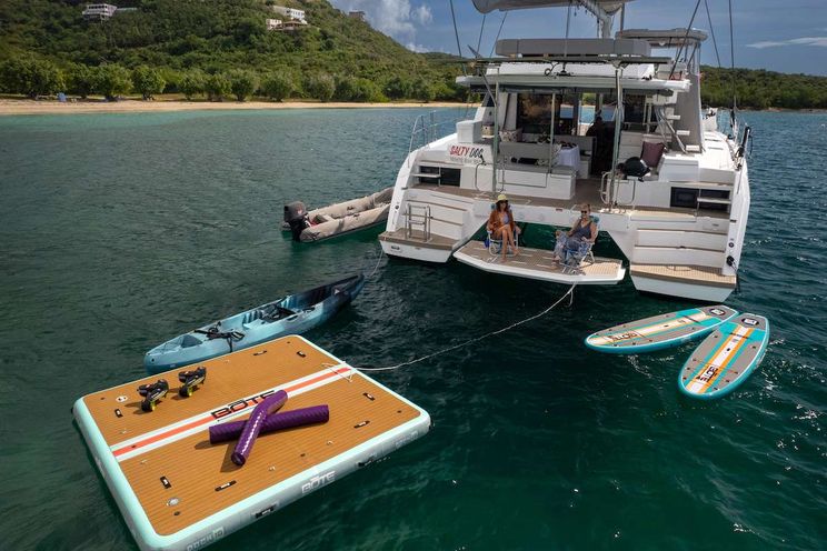 Charter Yacht SALTY DOG - Leopard 50 - 4 Cabins - Tortola - Anegada - Virgin Gorda - BVI - Caribbean