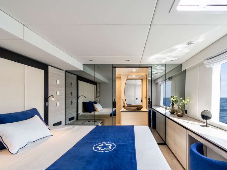 ONE PLANET Sunreef 70 Eco - master cabin ONE PLANET Sunreef 70 Eco - master cabin