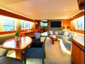 CLAUDIA AMBER - Maiora 22 m,saloon and dining area