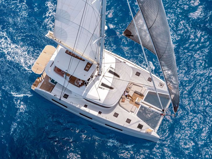 NOMAD Lagoon 55 - aerial shot NOMAD Lagoon 55 - aerial shot