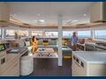 NOMAD - Lagoon 55,saloon and galley panoramic shot