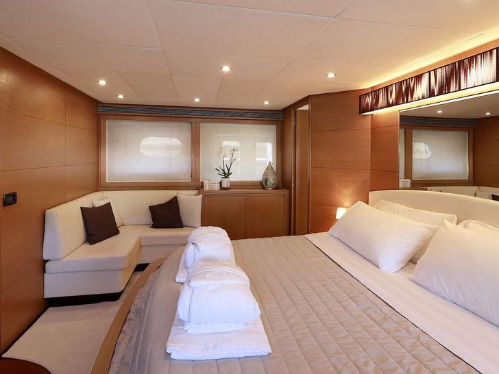 LUKAS - Filippetti Yacht 24m,master cabin panoramic view LUKAS - Filippetti Yacht 24m,master cabin panoramic view