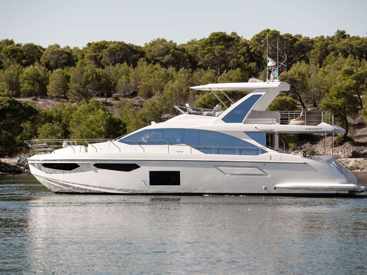 ALIBABA - Azimut 60 Fly,side profile ALIBABA - Azimut 60 Fly,side profile