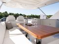 ALIBABA - Azimut 60 Fly,flybridge seating and dining ALIBABA - Azimut 60 Fly,flybridge seating and dining